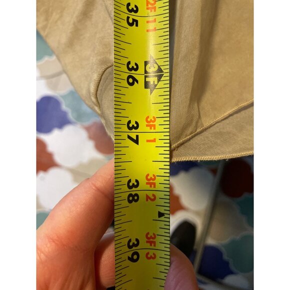 Chico's Meagan Tan Pieced Long Pull On Maxi Skirt Sz M - Picture 10 of 10